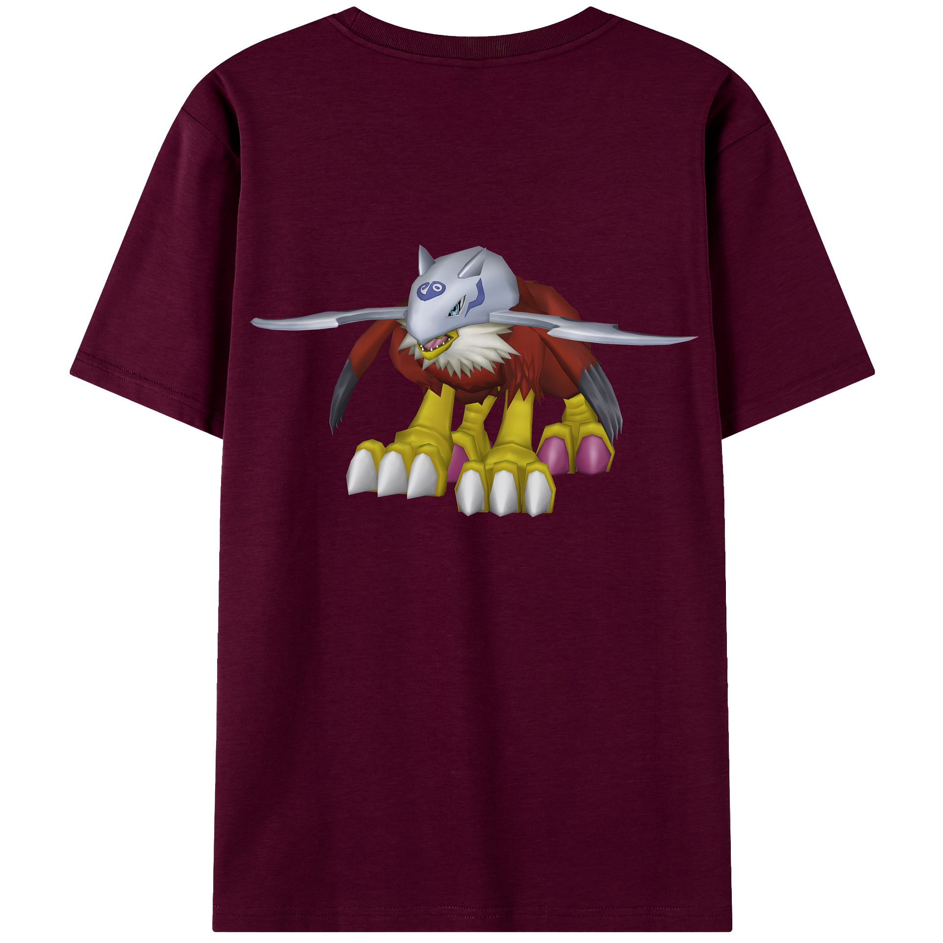 （画像用） Digimon デジタルモンスター/デジモン レディース半袖Tシャツ(バックプリント)